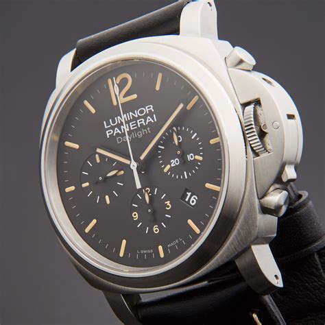 chronograph movement panerai|panerai luminor chronograph price.